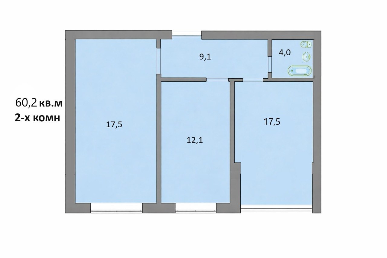 Планировка квартиры, вариант 5